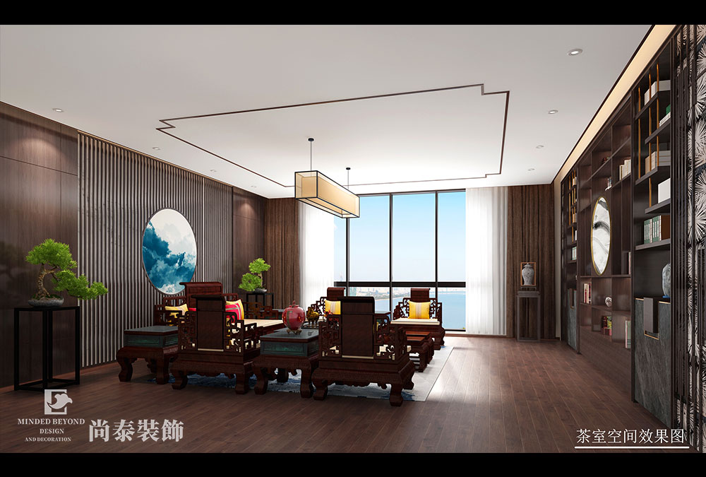  深圳寶安中心區智慧產業園科技公司辦公室裝修效果圖 