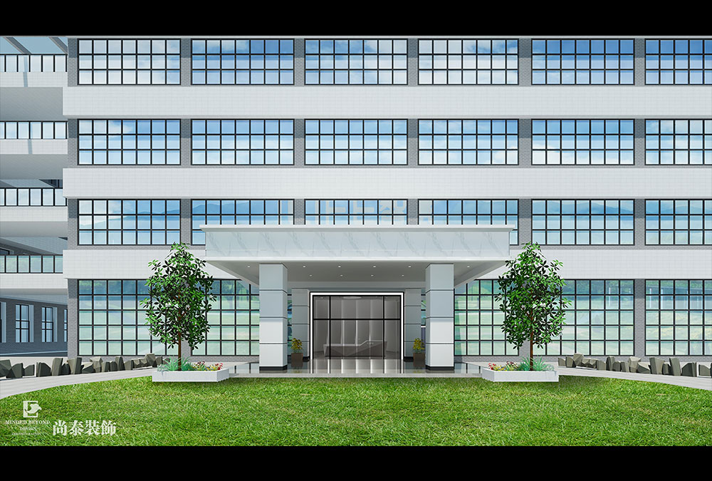中山翠亨國家高新技術企業辦公室設計效果圖 