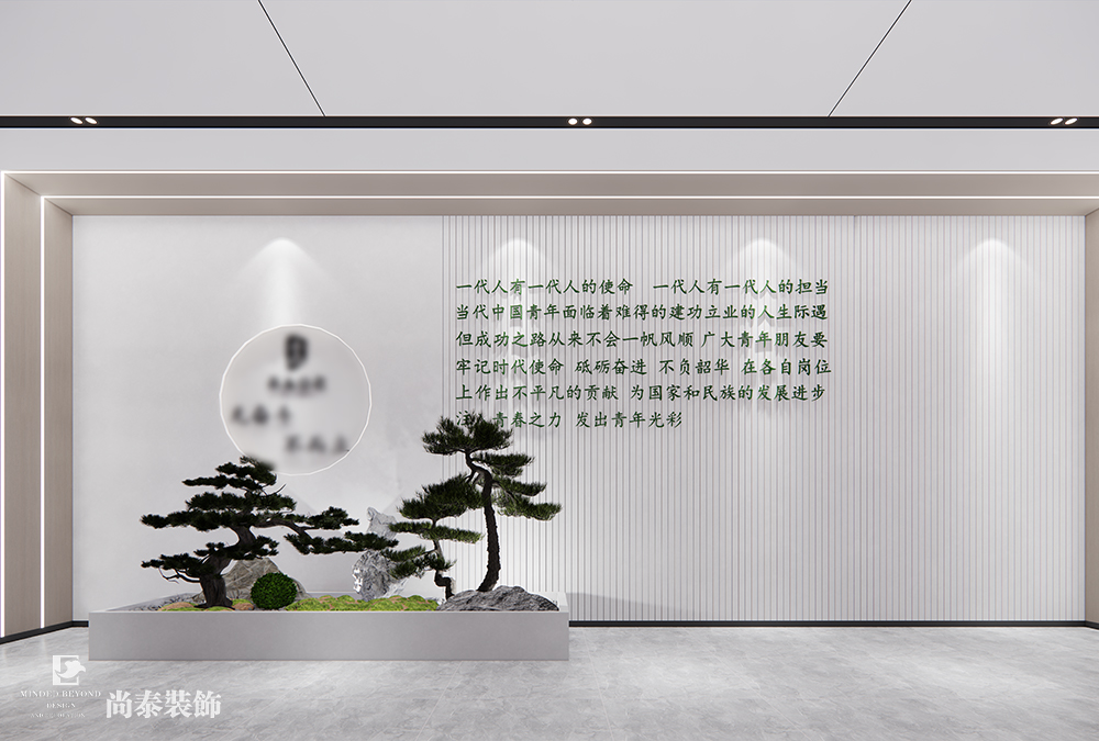 共享辦公室設計：惠州2000平米辦公樓共享辦公室裝修設計案例