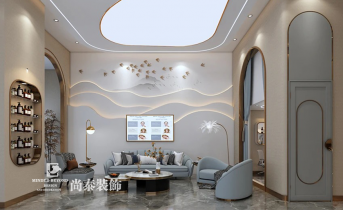  100 平美容店裝修設計方案